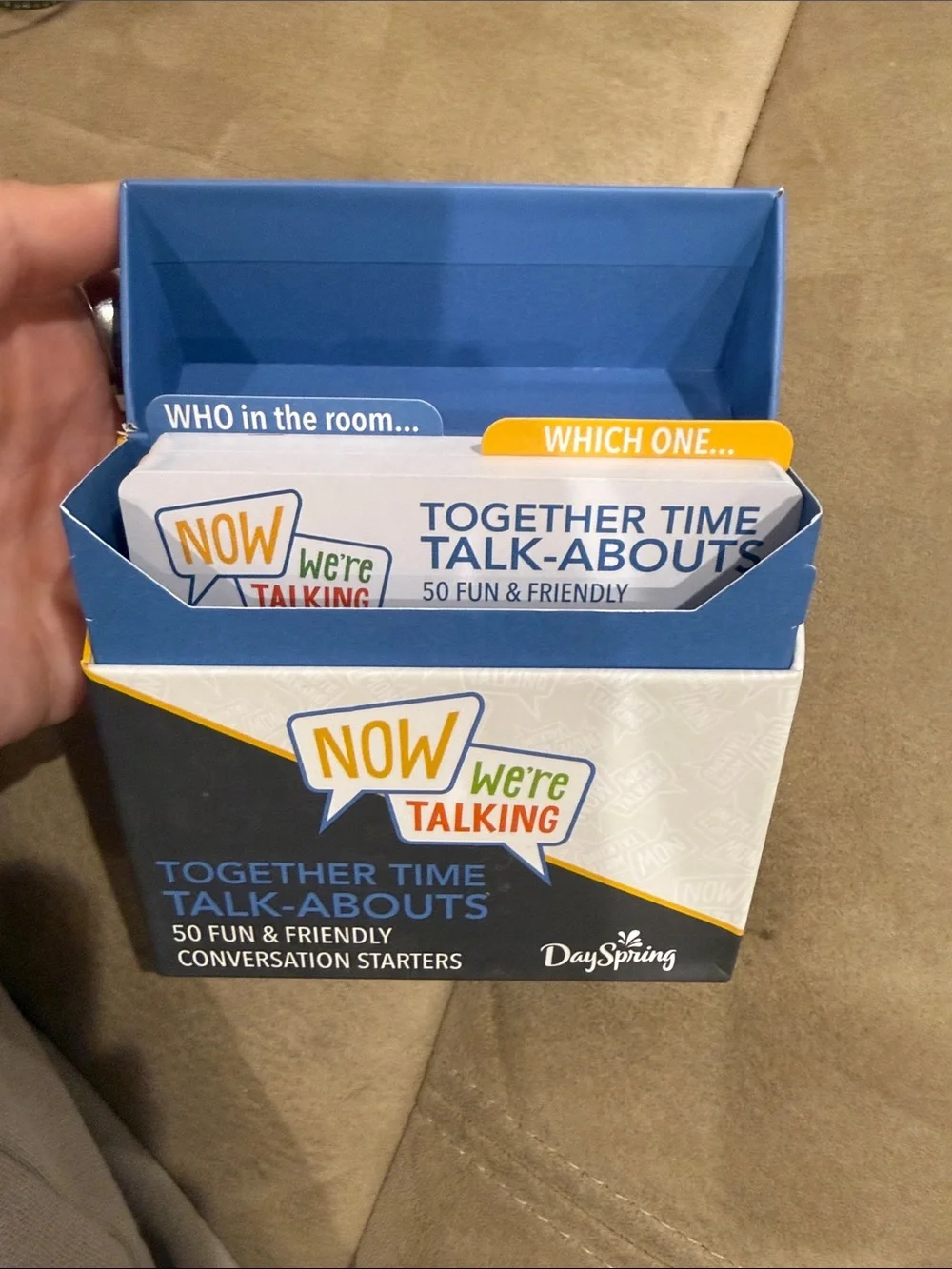 Now We're Talking Together Time Talk‑Abouts Cards - Blue
